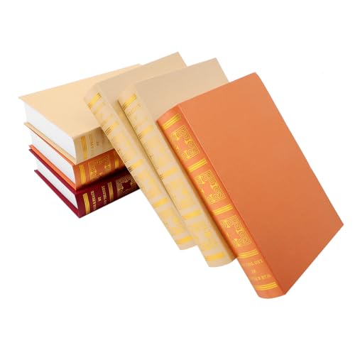 GRIRIW 6pcs Faux Book Green Cover Decorative Bookends Fake Books for Decoration Decoration Ornament Display Prop Home Decor Random