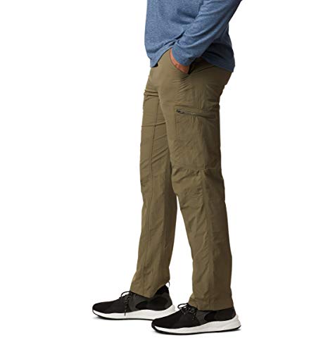 Pantalon léger Columbia Silver Ridge Verde Pietra résistant et fluide - 4