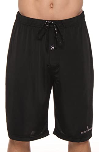 Stacy Adams Mens Stacy Adams Men's Knit Sleep Short Pajama Bottom, White, Medium Us #TOP1