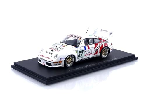 POR 911 GT2 Evo Le Mans 1995 Spark 1/43 voiture miniature de sport automobile de collection