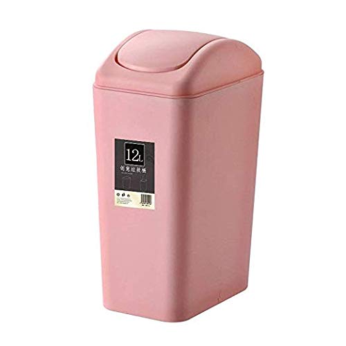 Poubelle cuisine 12L anti-odeur avec couvercle étanche en plastique robuste