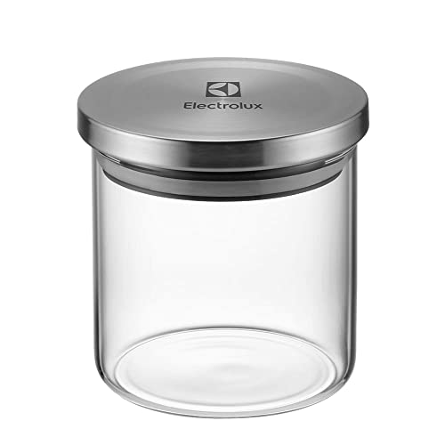 Potes Herméticos Porta-Mantimentos com Tampa de Inox Electrolux - 4 unidades