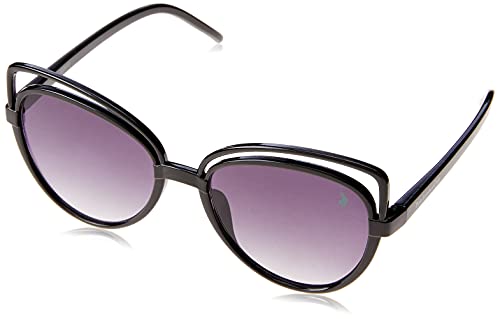 Óculos de Sol Polo London Club lente com Proteção UVA/UVB - estilo Chloe Vintage Preto Único