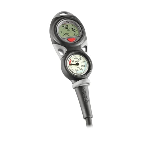 Mares Mission Puck 2 - Ordenador de Buceo, Color Negro, IN