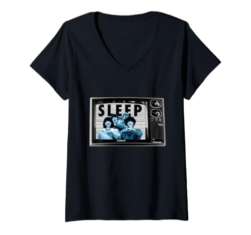 Femme Citations de nos films préférés des années 80 Sleep They Live T-Shirt avec Col en V