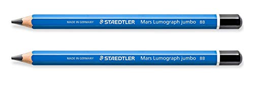 Staedtler Mars Lomography Jumbo 8B Degree Pencils – Pouch Pack of 2 nos. pencils