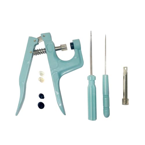 Alicate de Pressão 3 em 1 Azul Botões de Plástico Marpax