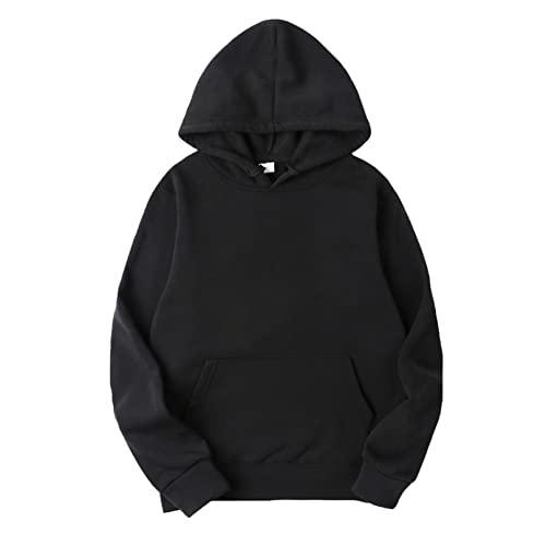 iiniim Men's Drawstring Hooded Sweatshirt Casual Long Sleeve Lightweight Active Pullover Hoodie with Pocket