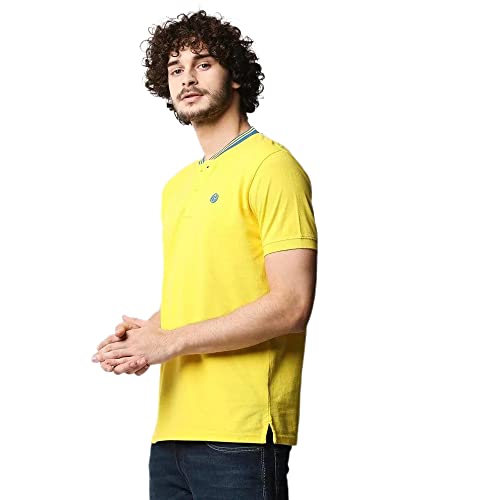 Image of Pepe Solid Cotton Stretch Slim Fit Mens Trousers (S22MULLETIPBEI-P)