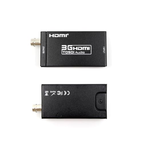 Convertidor HDMI a SDI mini size adaptador 3G-SDI portátil 1080P BNC