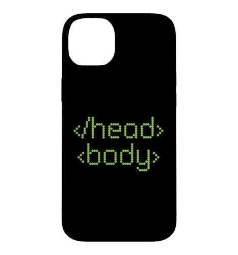 Head Body HTML�R�[�h�R�[�_�[ �E�F�u�f�x���b�p�[�v���O���~���O�W���[�N �X�}�z�P�[�X iPhone 14 Plus �p