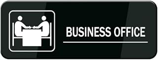 Acrylic Company Studio Sign - Sleek Black & White for Corporate Office Entrances, Advertising Agency Studios, and Professional Service Firm Doors, 3x9 Inch.