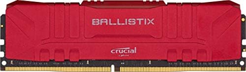 Crucial Ballistix 3600 MHz DDR4 DRAM Desktop Gaming Memory Kit 32GB (16GBx2) CL16 BL2K16G36C16U4R (RED)
