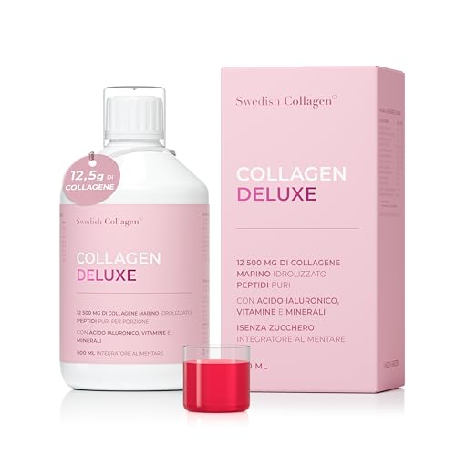 Swedish Nutra Integratore liquido collagene marino...