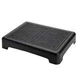 LeeQinersw Sgabello Antiscivolo con Rettangre Resistente Intemperie Sgabello di Plastica Rettangre Robusto per Esterno, Bagno, Ingresso, Onda