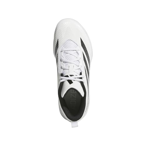 adidas Women's Adizero Instict TPU 2.0 Softball, White/Black/Black, 6 by adidas - Image 4