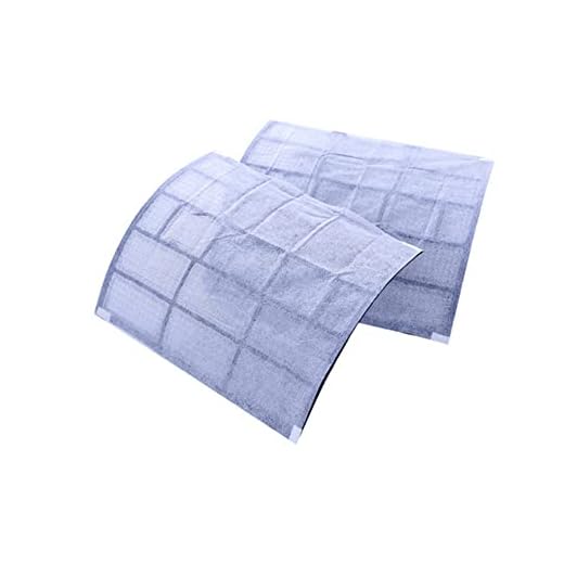 10 unidades / 5 bolsas de filtro antipolvo para aire acondicionado, filtro de red de malla