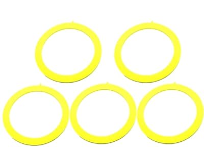 5pcs Flush Valve Seal for Kohler Toilets, Replacement for K-GP1059291 Tank Canister Gasket Kit