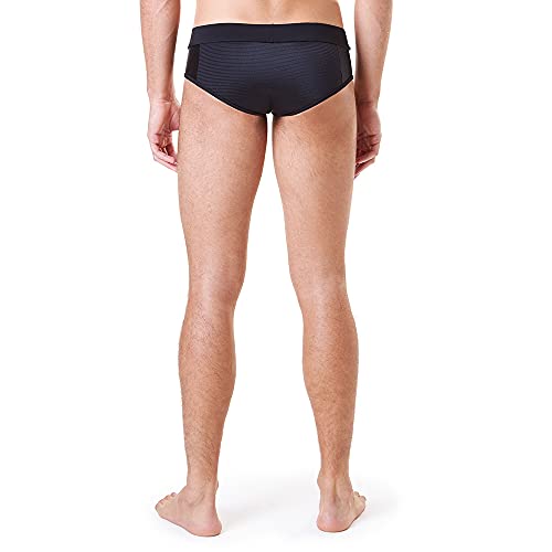 Sunga Marca Ferzon Modelo Grid Slip Masculino Adulto Tamanho:G;Cor:Preto