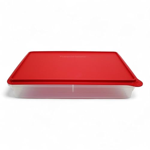 Tupperware Snack N Stor Keeper Rectangle Snack and Store Vineyard Red by Tupperware - Used condition - US$35.90