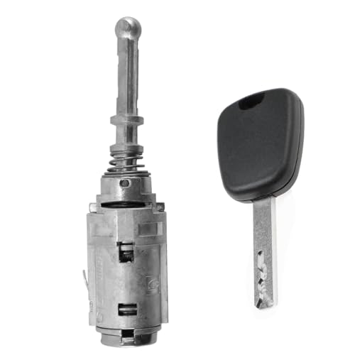 Image of Alide 1 Set Cylinder Door Lock Barrel with Key Front Left Side Replacement Fit for C2 C3, 9170T9 9170W9