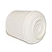 Furniture Leg Tip, Off White Rubber, 5/8-In., 4-Pk.