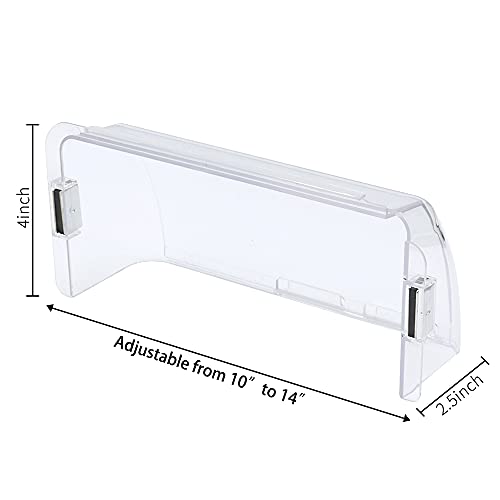 DGQ Unbreakable Air Deflector 10" to 14" Adjustable Heat and Air Vent