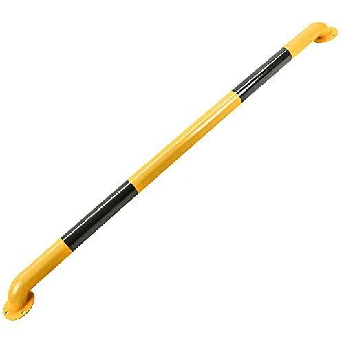 PrimeMatik - Tope de suelo para ruedas de parking aparcamiento de metal...