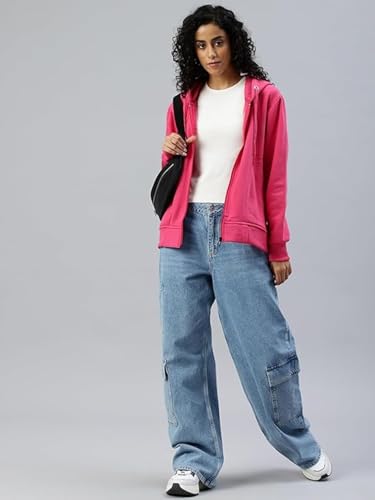 Image of ADBUCKS Women Cotton Sweatshirts Stylish Winter Hoodies