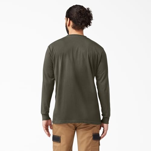 Image of Dickies Men's Big and Tall Long Sleeve Heavyweight Crew Neck