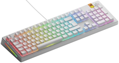 Teclado Hall Effect para evitar retrasos de pulsación GLORIOUS GMMK 3 HE Hot Swap blanco AZERTY