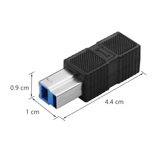 CERRXIAN USB 3.0 Type C Female to Type B Male Connector Adapter 5Gbps USB3.0 C to B Printer Converter for Printer, Scanner, External Hard Drive - 2Pack by CERRXIAN - Image 7