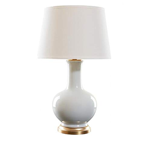 Lampe de table cuivre complet céramique E27 pour salon et hôtel