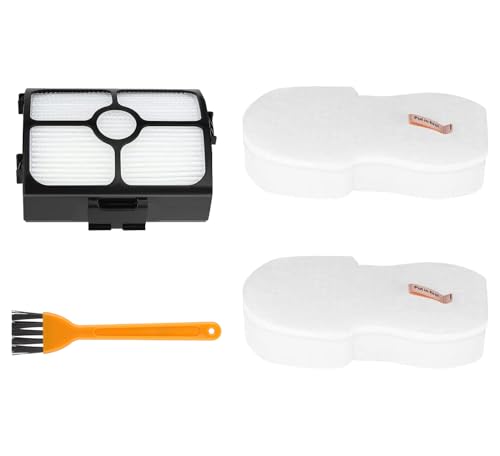 Image of HZ3002 Replacement Filters for Shark HZ3002 HZ3000 HZ4001AMZ HZ4002 Stratos Ultralight Corded Stick Vacuum, Replace part XFFKHZ3000 XHFHZ3000, 1 HEPA & 2 Foam and Felt Filters