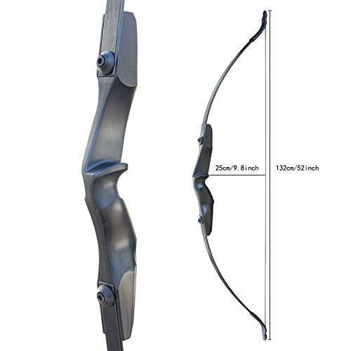 D&Q 52''Takedown Bow And Arrow 30 Lbs Archery Bow And Arrow For Adults Beginners Recurve Bows Archery Set Hunting Targeting Practice - Right Hand #TOP1