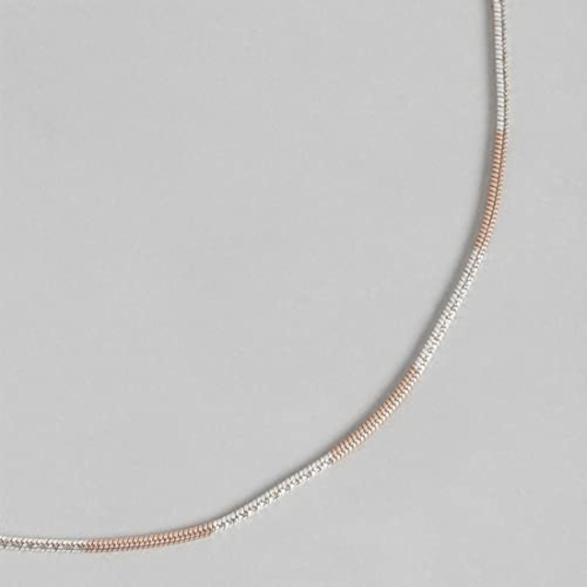 Women's 925 Sterling Silver Dual Tone Minimalist Chain Anklet