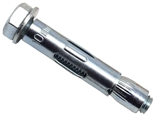 MASONMATE Hex Loose Bolt Sleeve Anchor M10 x 55mm Pack of 50