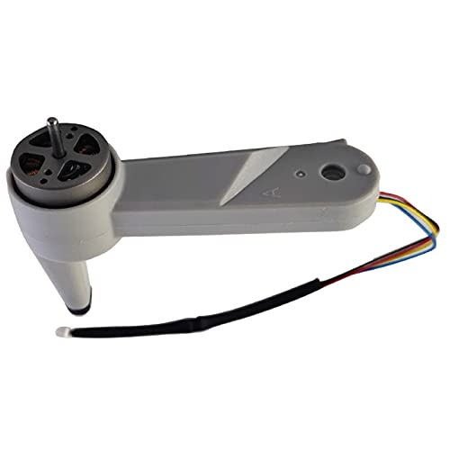 ZAPYVET Repuestos Brazos de Eje Delantero/Trasero con Motor RC Racing Drone Juguetes Accesorios RC, for LYZRC L900 Pro 5G WiFi FPV GPS RC Quadcopter Reemplazo de Brazo para dron(R Grey Long Wire)