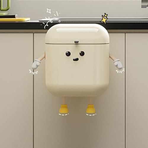 Caneca de basura para puerta de gabinete de cocina miniatura 5