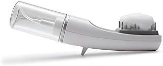 فرشاة شعر قابلة لإعادة الاستخدام - مريحة وقابلة للغسل مع زجاجة تخزين للاستخدام المريح