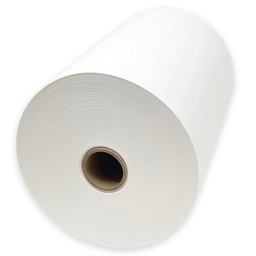 Tear Away Embroidery Stabilizer 1.8 oz Medium Weight 10" x 100 Yd Roll for Machine Embroidery and Hand Sewing by H.B.I. Products