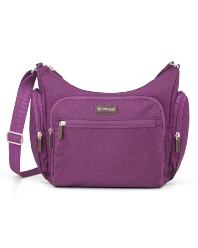 Image of biaggi Flexmates Convertible Anti-Theft Crossbody Bag for Women | Lightweight On-The-Go Travel Organizer, RFID Blocking