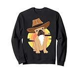 Bouledogue français occidental Texas Rodéo South Kids Country Sweatshirt
