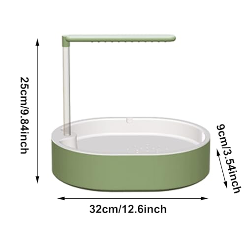 Douche automatique pour oiseaux à circuit d'eau fermé pour cage d'intérieur