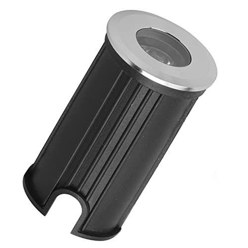 LIGHTWOORLD24 Foco LED Empotrable de Suelo Redondo | IP65 | 1W | Lámpara LED de Exterior Empotrada | Iluminación para Terraza | Foco de Suelo Empotrado | Luz de Jardín | Set de 1