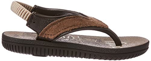 Cartago Mini Dakar Plus Baby, Chinelo Bebê Meninos, MARROM/MARROM/BEGE, 20/21