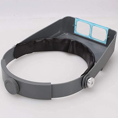 1.5X 2X 2.5X 3.5X Headband Head Band Reading Magnifier Magnifying Glass Jeweler Loupe With 4 Lens Jewelry Repair Tool #TOP2