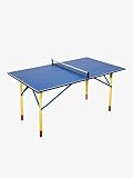 Cornilleau Hobby Mini - kleine Tischtennisplatte mit Tischtennisnetz - Klappbar - Höhenverstellbar - 137 x 67 cm