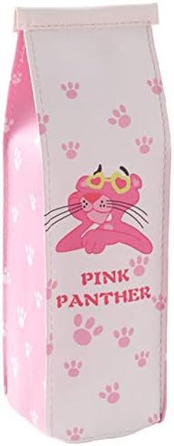 8 Colors,Large Capacity Cute Milk Carton Pencil Cases Box Cosmetic Bag with Zipper by Warmword (Cat Wearing Glasses)