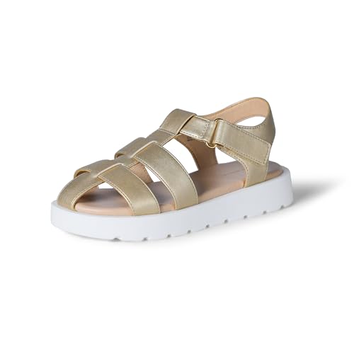 Image of Amazon Essentials Girls' Closed Toe Fisherman Sandals